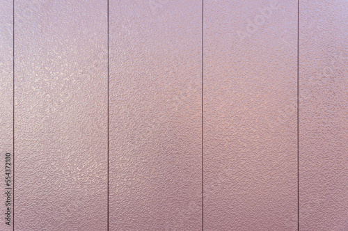 茶色いトタンの壁