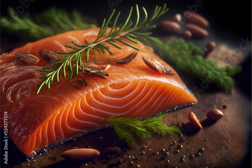 Norwegian Smoked Salmon Scandinavian Food photo