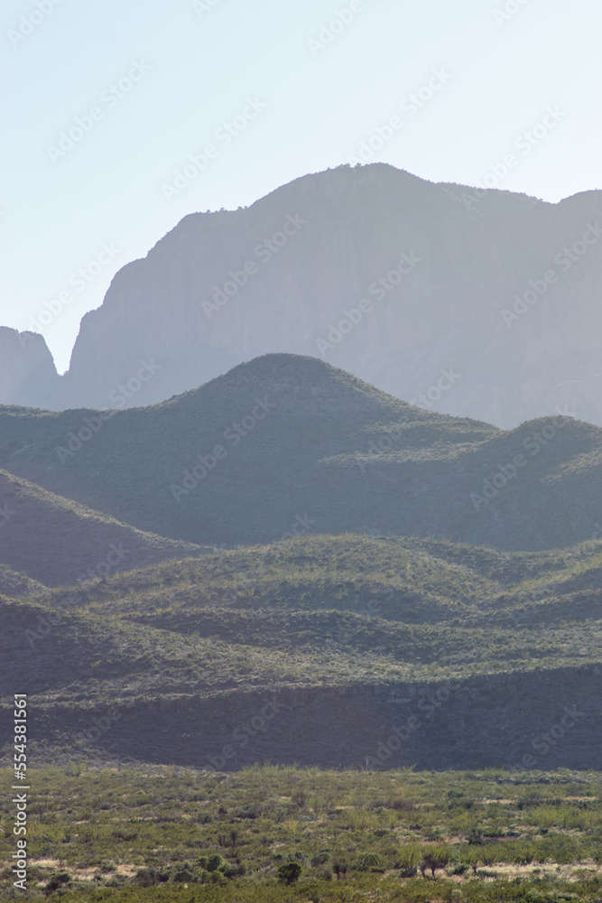 landscape with mountains