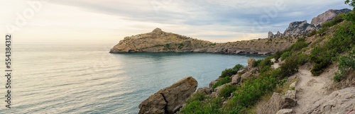 Kapchik Peninsula in Crimea 