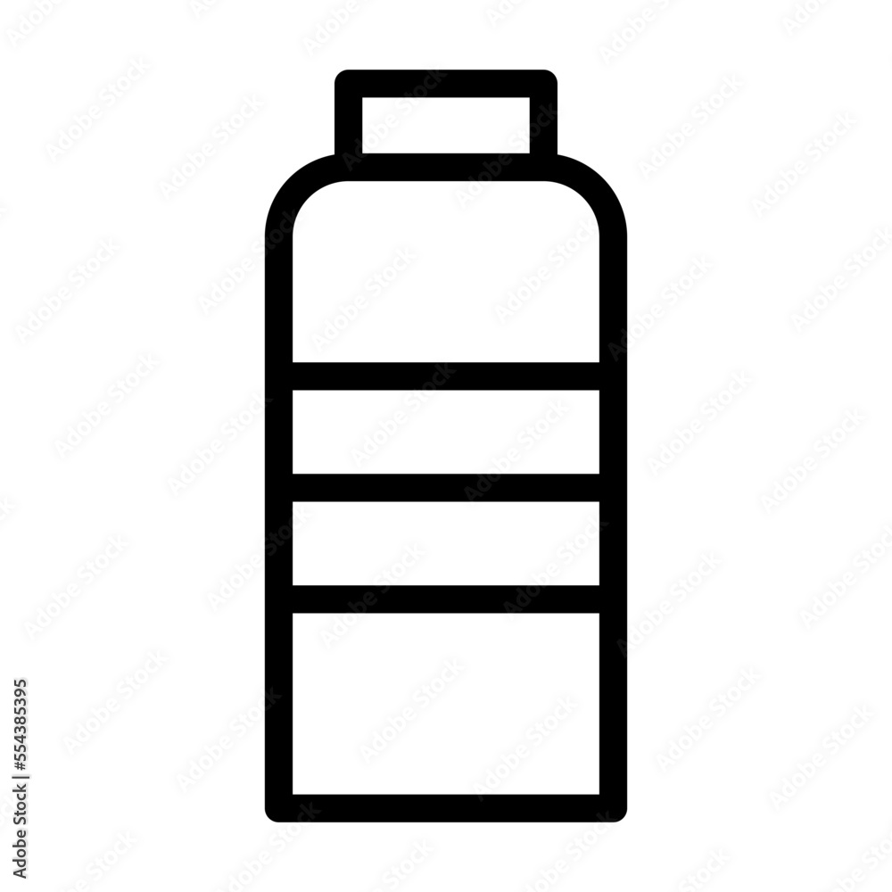 Bottle Icon Line Style Bottle Icon Line Style