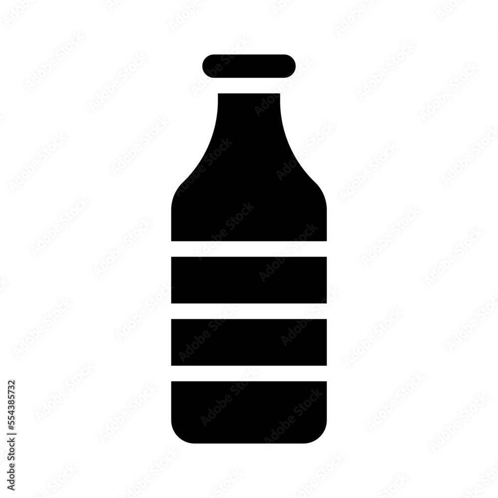 Bottle Icon Glyph Style Bottle Icon Glyph Style