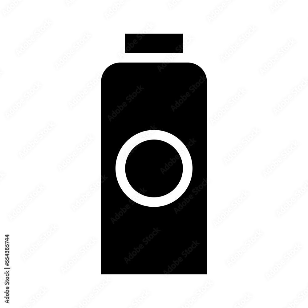 Bottle Icon Glyph Style Bottle Icon Glyph Style