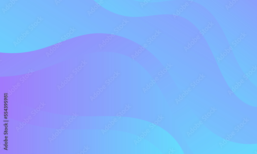 Fototapeta premium Vector abstract wave line colorful landing page flat background vector design