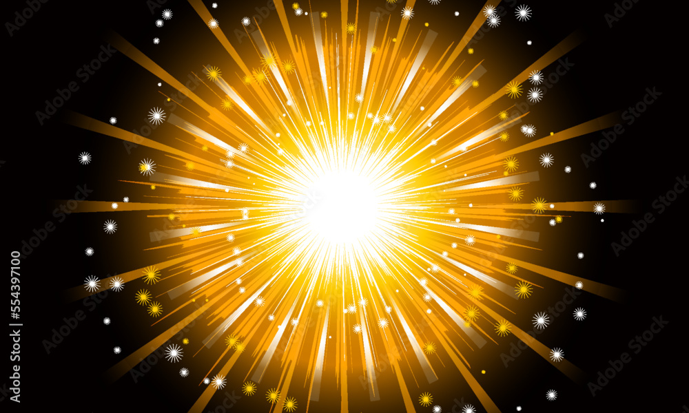 Vector party flash flare colorful background