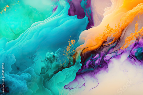 abstract Alcohol Ink background