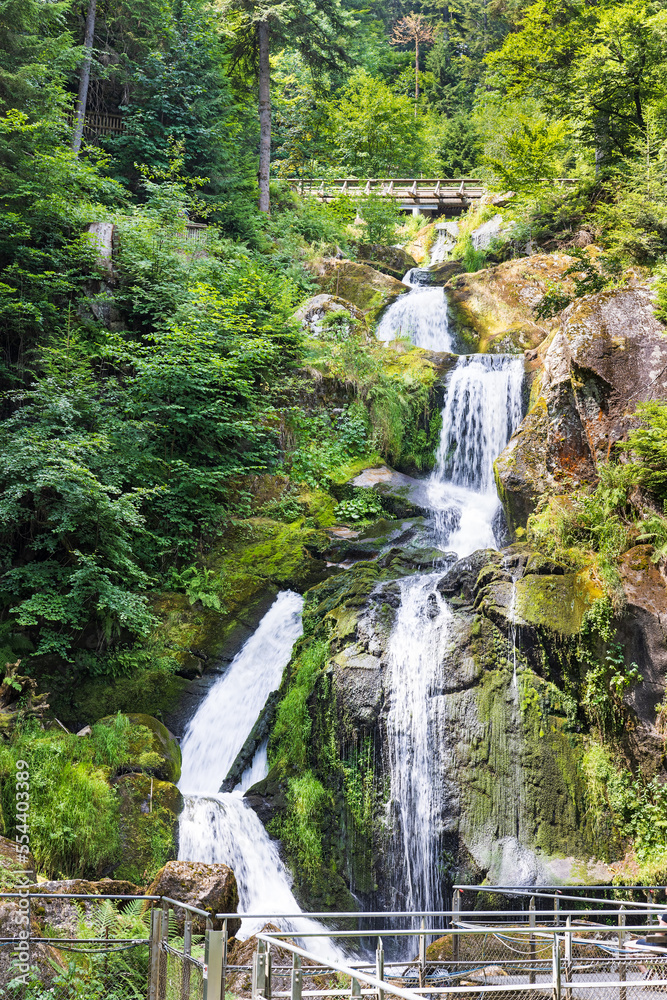 waterfall in Triberg Germany waterfall in Triberg Germany