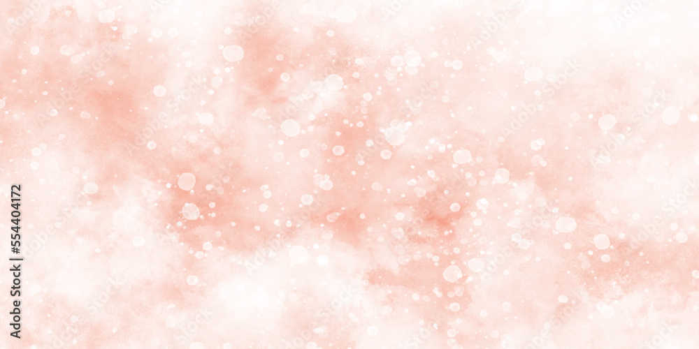 Abstract pink watercolor background with bubbles, beautiful pink watercolor background with various bokeh surrounding randomly, soft pink texture with smoke and clouds. Abstract pink watercolor background with bubbles, beautiful pink watercolor background with various bokeh surrounding randomly, soft pink texture with smoke and clouds.