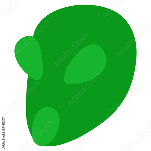 alien head icon illustration