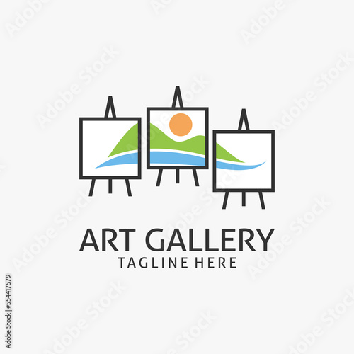 Art gallery logo design