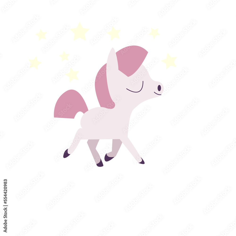 super cute pink dreamy carefree nice and innocent unicorn ✨✨✨
