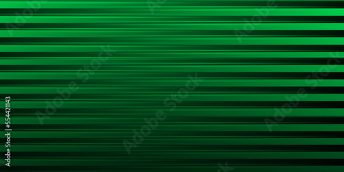 Abstract dark green geometric background. Composition of lines and stripes. Vector illustration.