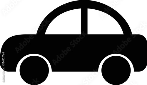 これは車のアイコンのイラストです。