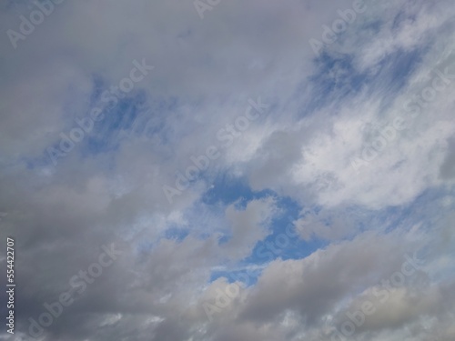 Wallpaper Mural blue sky with beautiful clouds Torontodigital.ca