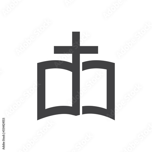 Bible book with church