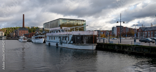 boats in the harbor