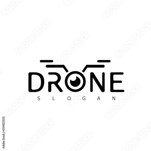 drone logo fly camera remote control