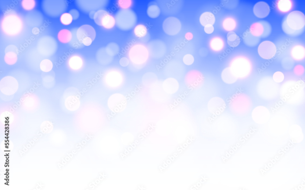 Obraz premium Light and Comfortable bokeh soft light abstract background, Vector eps 10 illustration bokeh particles, Background decoration