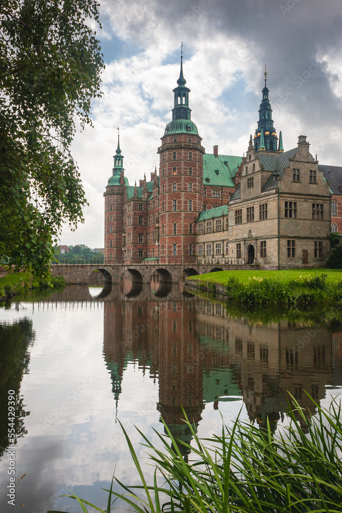 One of the views to Frederiksborg castle One of the views to Frederiksborg castle