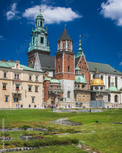 In the historic centre of Krakow