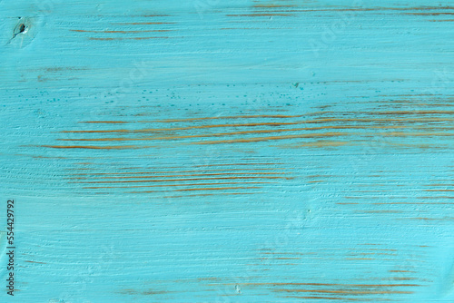 Old grunge wood plank texture background. Vintage blue wooden board. Space for work