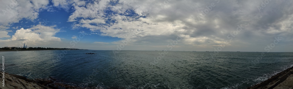 Cijin Beach Panorama  (旗津海水浴場) #2