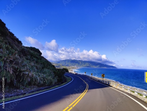 Open road next to Longpan Park (龍磐公園), Kenting #2 photo