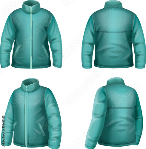 Jacket Realistic Set