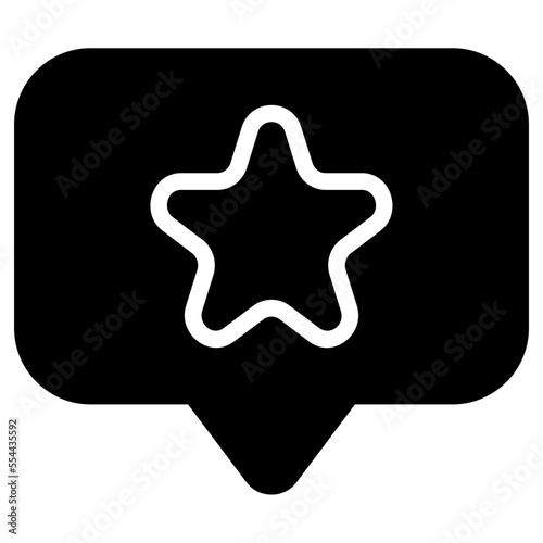 favourite glyph icon