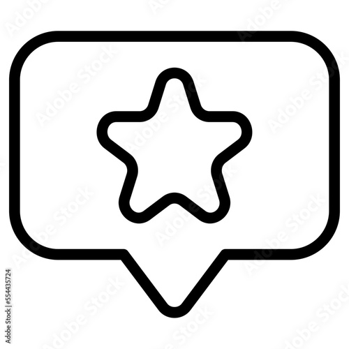 favourite line icon