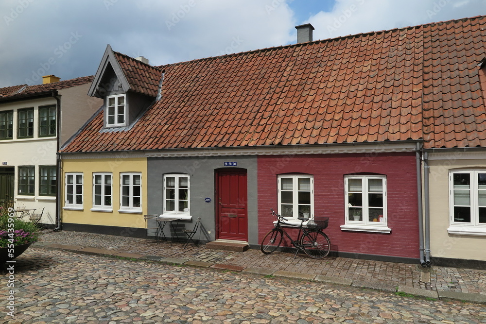 Altstadt von Odense, Fünen Dänemark