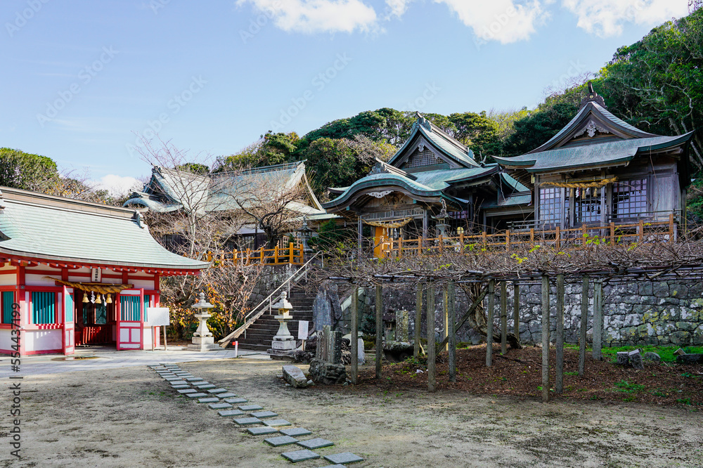 加部島の田島神社（佐賀県唐津市呼子町）