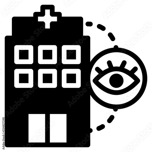 eye glyph icon