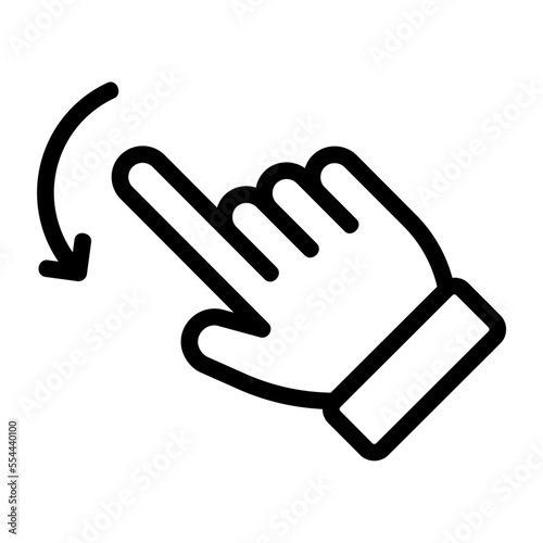 rotate line icon