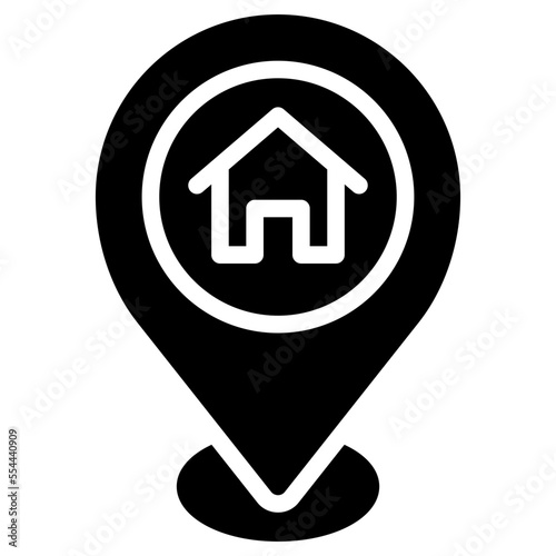 home glyph icon