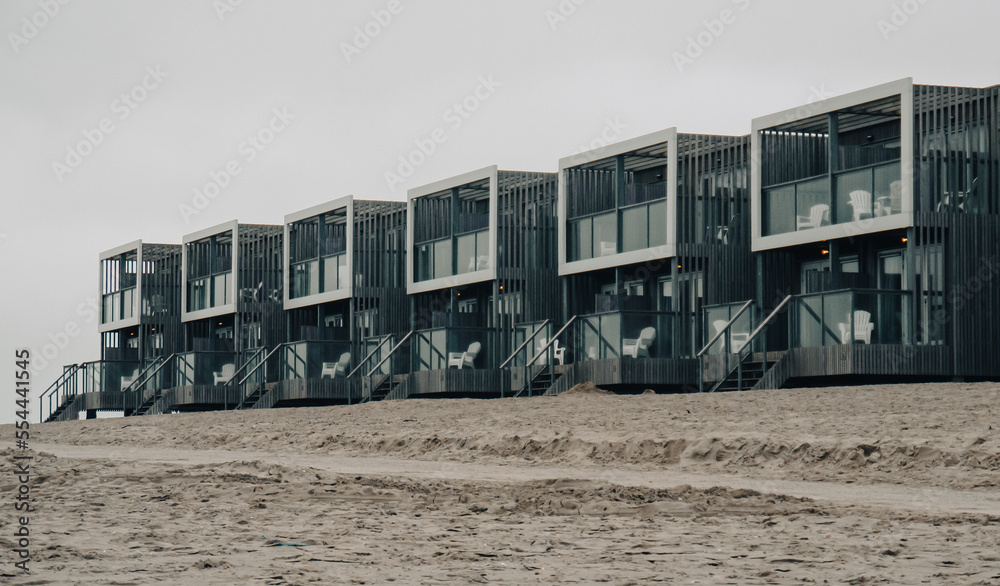 Obraz premium New rental beach houses