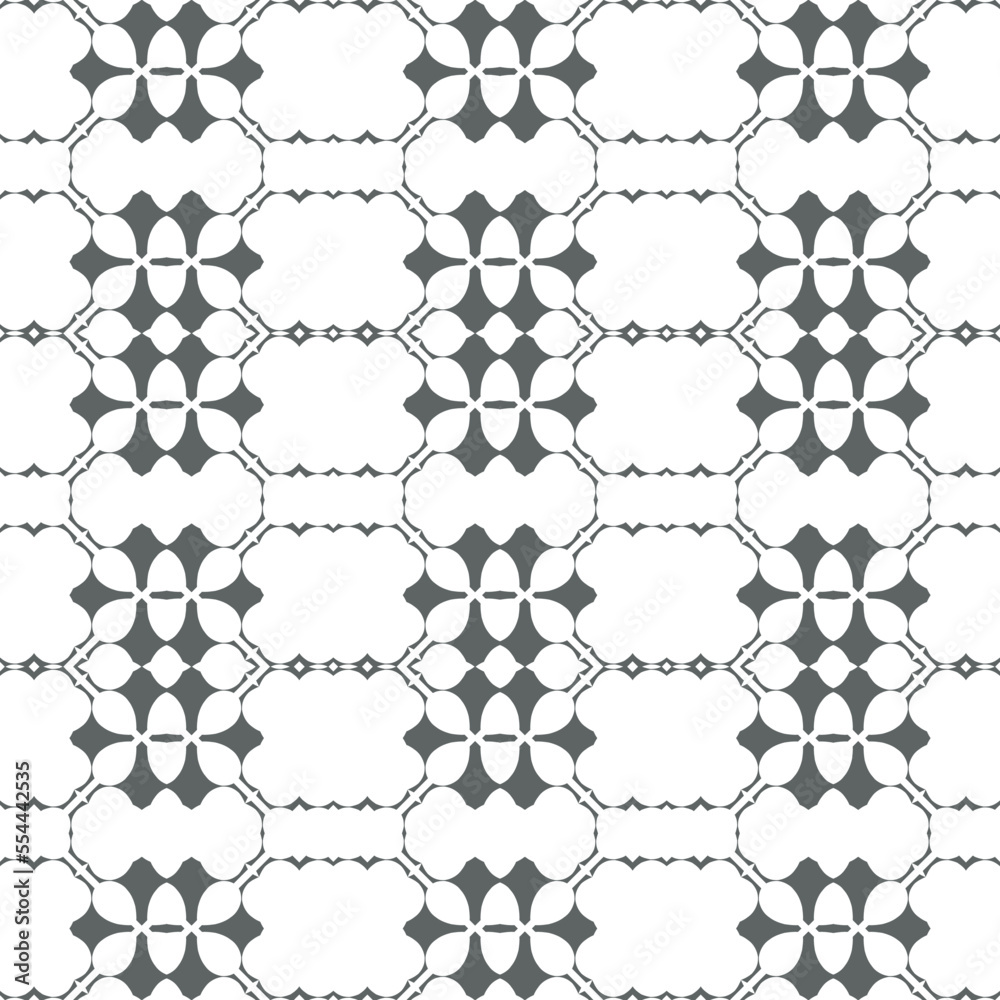 Fototapeta premium Geometric pattern. Seamless vector background. Ethnic graphic design.