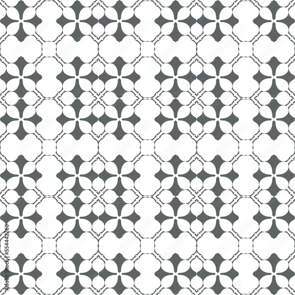 Naklejka premium Geometric pattern. Seamless vector background. Ethnic graphic design.