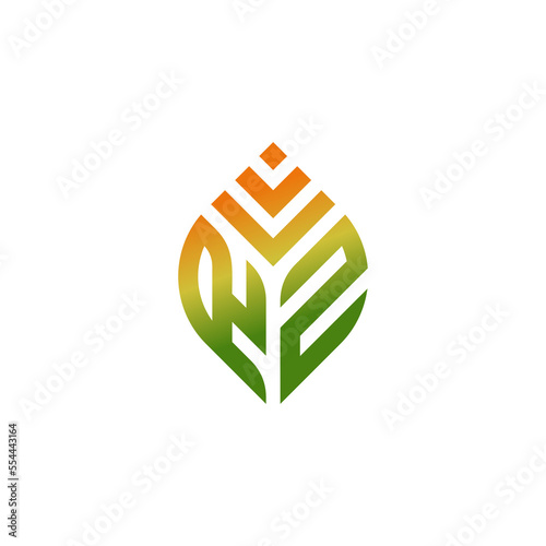 This is a unique and creative R L2 letter initial logo of a leaf like plant growing and seen from afar like a heart
unique and creative that is currently trending is suitable for the accounting busine photo