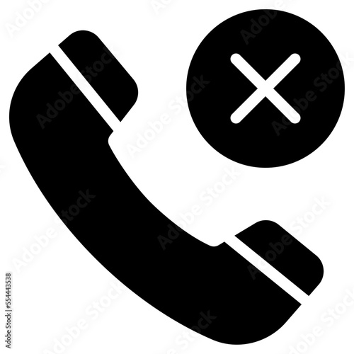 rejected glyph icon