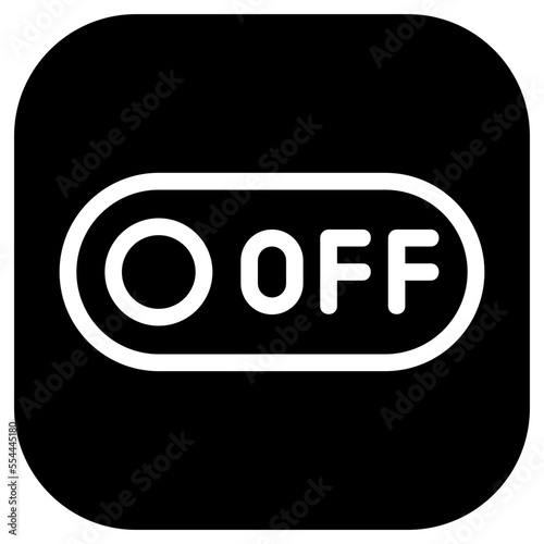 off glyph icon