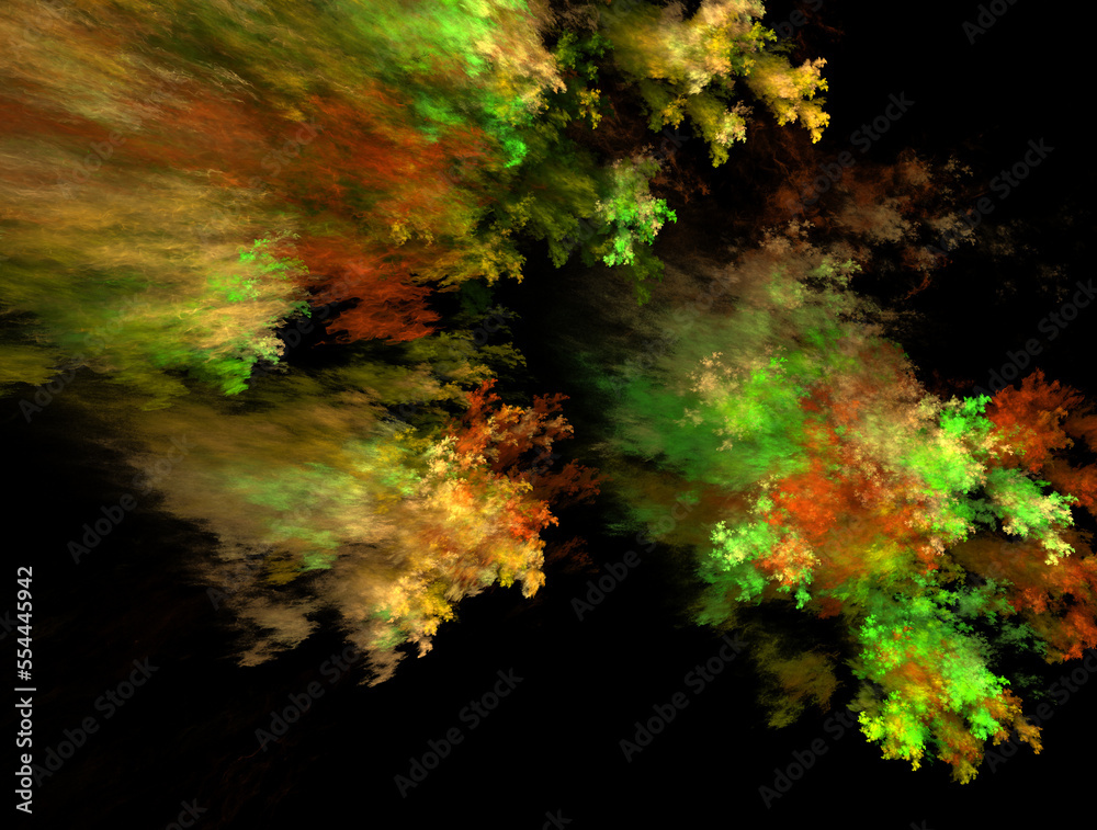 Obraz premium Imaginatory fractal abstract background Image
