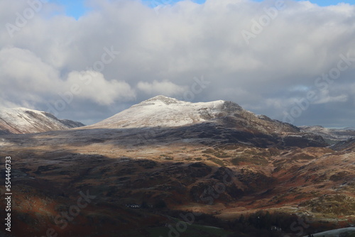 Snowdonia snowdon winter wales