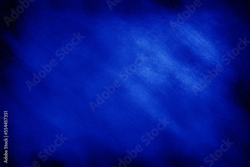 Abstract blue colored blackboard textured grunge background