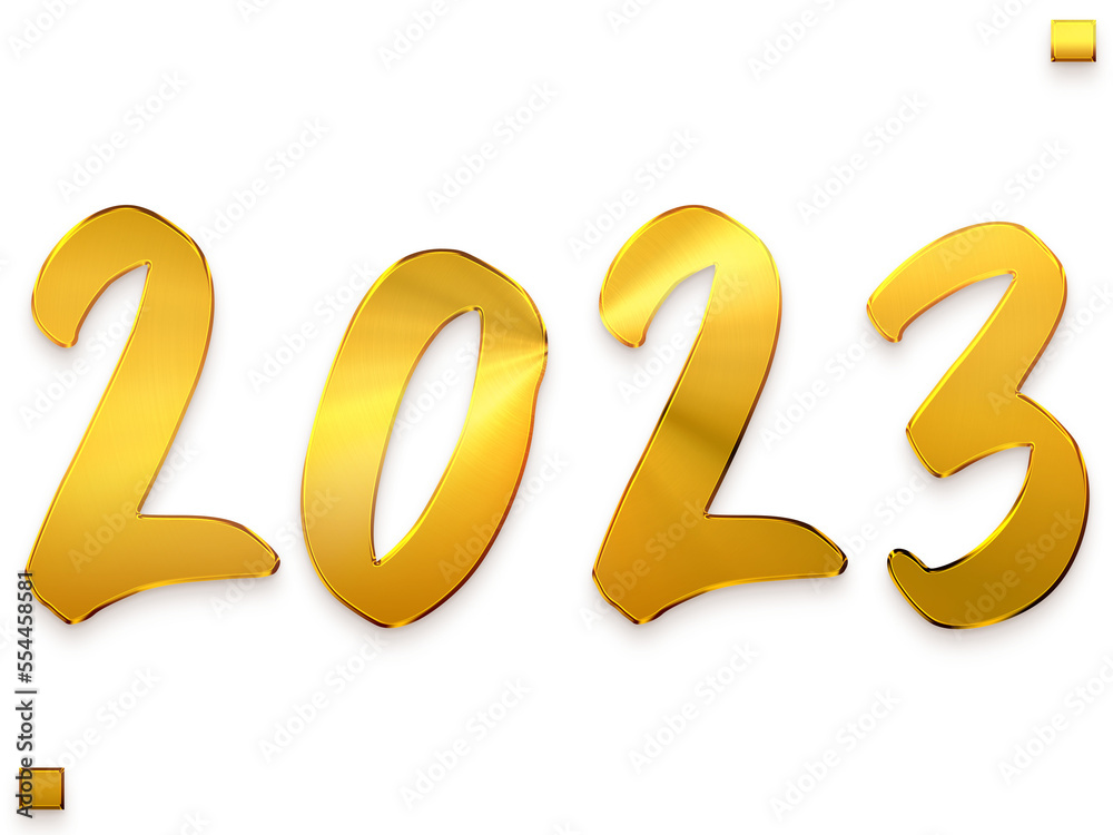 2023 Numbers in Gold Gradient Bold Alphabetical Transparent PNG Text 2023 Numbers in Gold Gradient Bold Alphabetical Transparent PNG Text