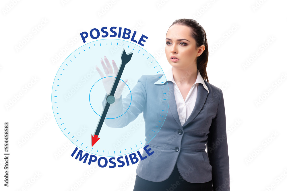 Concept of possible and impossible opportunities Concept of possible and impossible opportunities