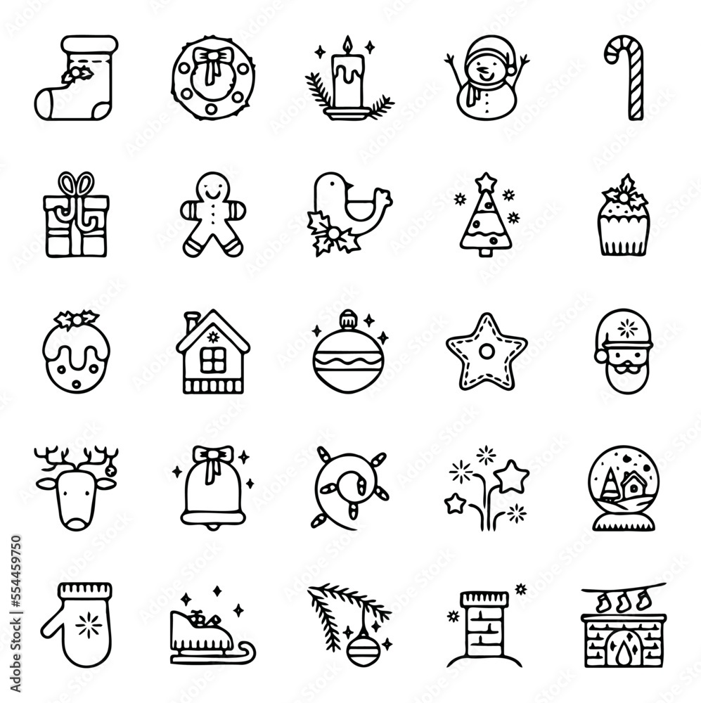 vector illustration, winter icon set, christmas icon pack, december winter icon, line icon vector illustration, winter icon set, christmas icon pack, december winter icon, line icon