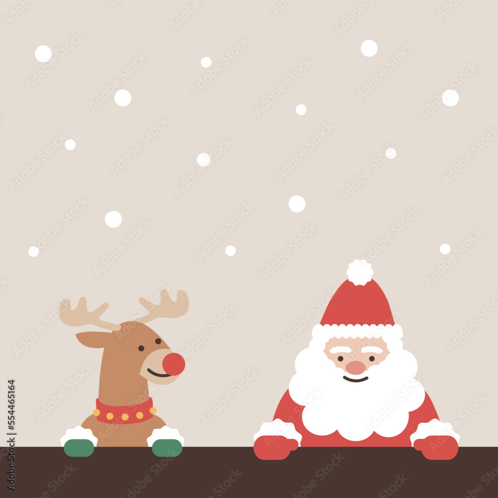 Collection of beautiful character for Christmas. Figures of animals, Rudolf, Santa Claus, Xmas nature design. Colored vector illustration in flat cartoon style.Collection of beautiful character for Ch Collection of beautiful character for Christmas. Figures of animals, Rudolf, Santa Claus, Xmas nature design. Colored vector illustration in flat cartoon style.Collection of beautiful character for Ch