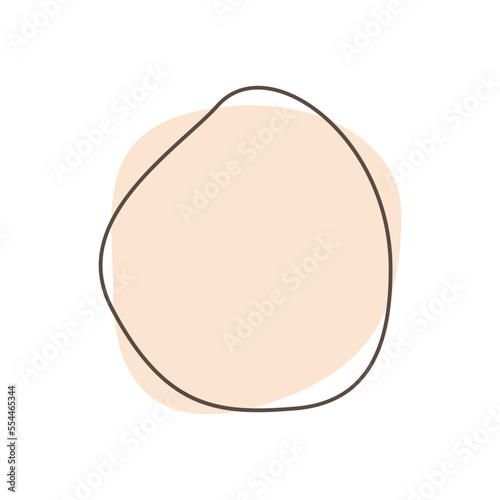 Organic abstract aesthetic fluid shapes set. Creative aesthetic liquid blob elements with curvy line. Simple irregular curved dynamic forms, modern smooth drops.