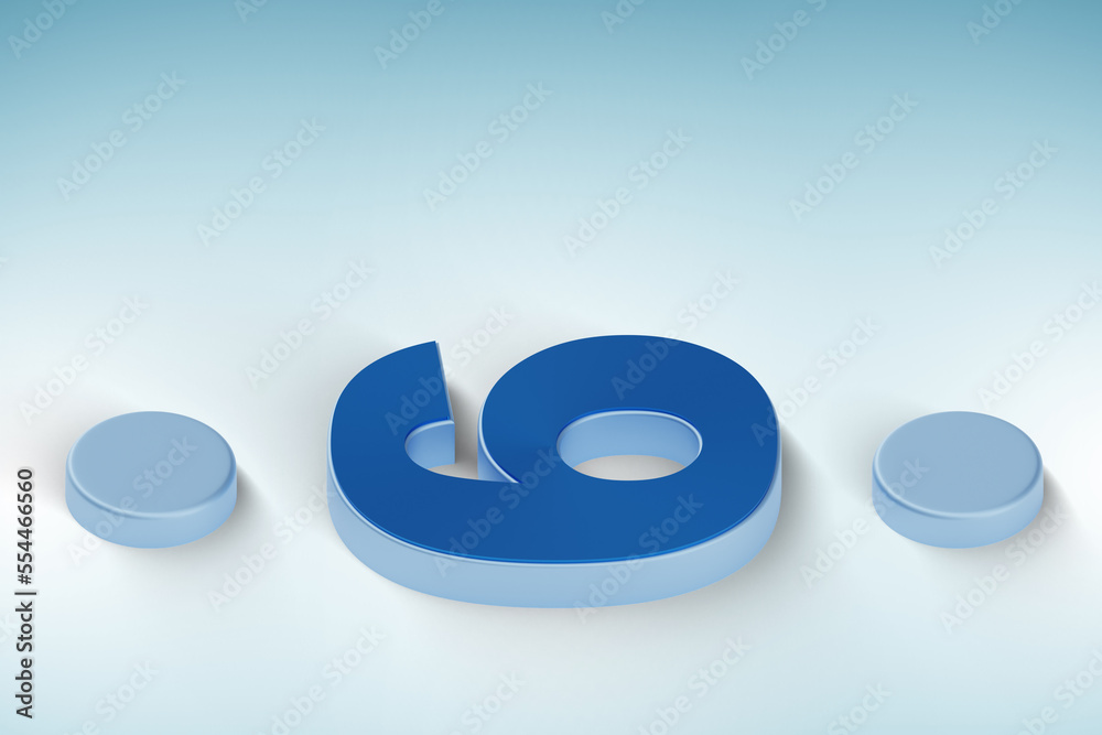Argument over the numbers 9 and 6 Argument over the numbers 9 and 6